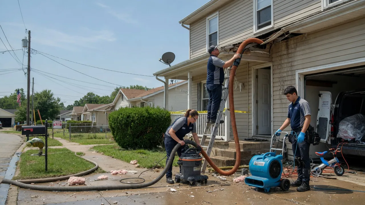 Water Damage Restoration in Baden, PA near me